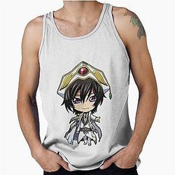 Lelouch Vi Britannia Code Geass Anime Tank Top
