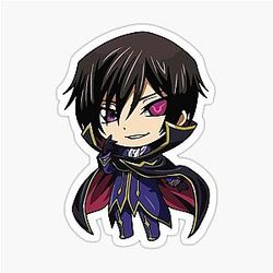 Lelouch Vi Britannia Code Geass anime Sticker