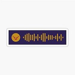 Code Geass Opening Days - Flow Spotify Code Sticker