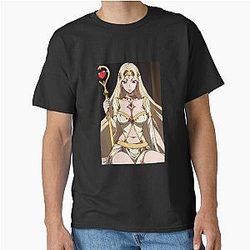 Regal Blonde Sorceress Portrait: Code Geass with Scepter Classic T-Shirt