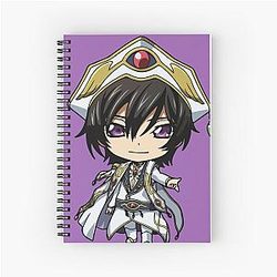 Lelouch Vi Britannia Code Geass Spiral Notebook
