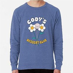 Cody Ko Flower Dessert Club Merch Cody Ko Lightweight Sweatshirt