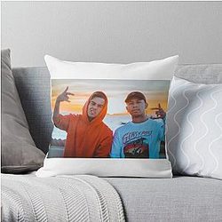 Cody Ko Pillows - Cody Ko and Noel Miller Looking FRESH Throw Pillow