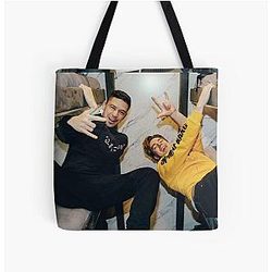 Cody Ko Bags - Cody Ko and Noell Miller All Over Print Tote Bag