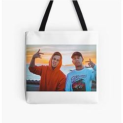 Cody Ko Bags - Cody Ko and Noel Miller Looking FRESH All Over Print Tote Bag