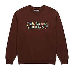 Who Let Me Have Fun Sweater