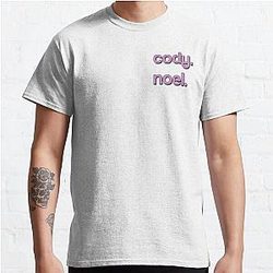 Cody Ko T-Shirts - cody. noel. Classic T-Shirt