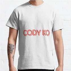 Cody Ko T-Shirts - Cody Ko Neon Classic T-Shirt
