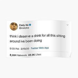 Cody Ko Posters - Cody Ko tweet Poster