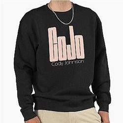 Elegant Feather Cody Johnson Art Pullover Sweatshirt