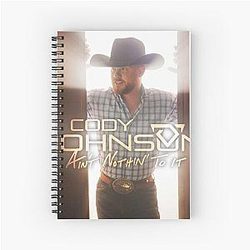 Cody Johnson - Ain't Nothing to It album 2019 Spiral Notebook