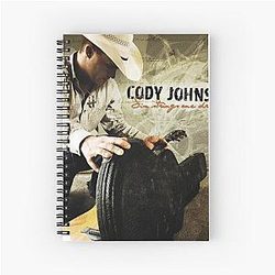 Cody Johnson - Six String One Dream album 2009 Spiral Notebook