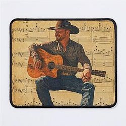Nothin' On You - Vintage Country Guitar Art (Cody Johnson Inspired) Mouse Pad