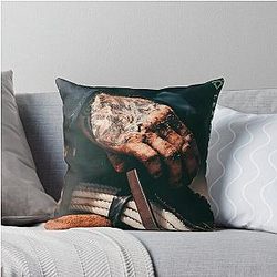 Cody Johnson Leather Album 2023 Throw Pillow