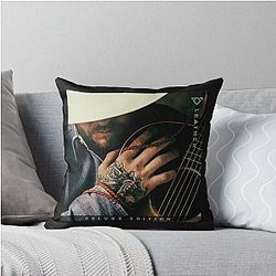 Cody Johnson Leather Deluxe Edition Album 2024 Throw Pillow