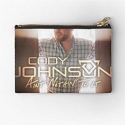 Cody Johnson Ain't Nothin' to It 2019 Zipper Pouch