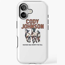Cody Johnson merch iPhone case