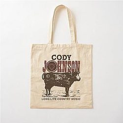 Cody Johnson Merchandise Cotton Tote Bag