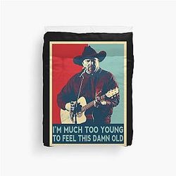 Cody Johnson Country Singer Guitar Music Poster Duvet Cover