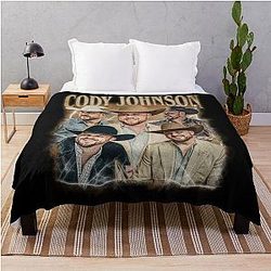 Cody Johnson - American singer throw blanket