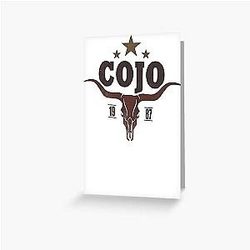 Cody Johnson Vintage Merchandise Greeting Card