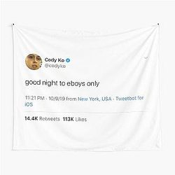 Cody Ko Tweet Tapestry