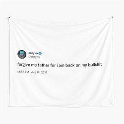 Forgive me father for I am back on my BS Cody Ko Tapestry