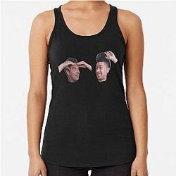 Cody Ko and Noel Miller Face Racerback Tank Top