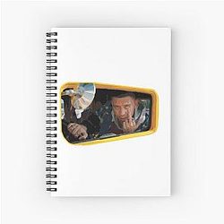 Hot rod Cody Ko Noel Miller TMG Mean Merch Spiral Notebook
