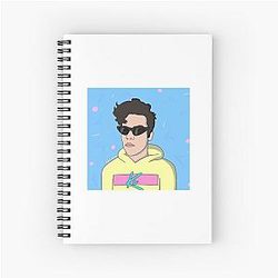 Cody Ko but an animated Spiral Notebook