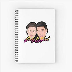 Cody Ko and Noel Miller Spiral Notebook