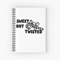 Cody Ko Merch Sweet Twisted Spiral Notebook