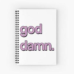 Cody Ko Noel Miller TMG Mean Merch Spiral Notebook