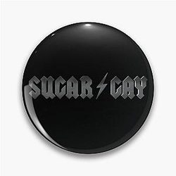 Sugar Gay - acdc style logo cody miller Pin