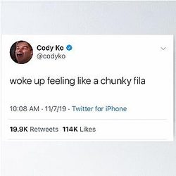 Cody Ko Twitter Poster
