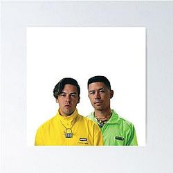 Cody Ko & Noel Miller - Tracksuit Portrait - Mean Merch Poster