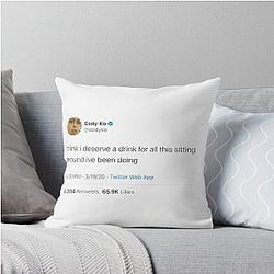 Cody Ko Throw Pillow