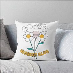 Cody Ko Flower Dessert Club Merch Cody Ko T-Shirt, Hoodie, Long Sleeve, Sweatsirt Throw Pillow