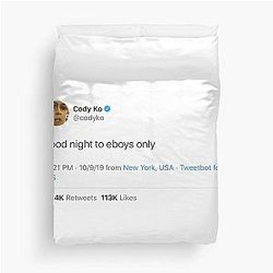 Cody Ko Duvet Cover