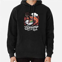 Cold Shrimp Fried Rice Pullover Hoodie