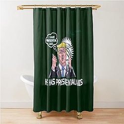 I Have Presidential AIDS CoolShirtz Shower Curtain (Reproduction)