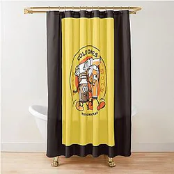 Cold Ones With Chad and Max Classic T-Shirt Shower Curtain