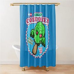 Great Cold Shower Curtain