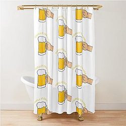 Couple of Cold Shower Curtain
