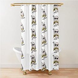 Deez cold ones shower curtain