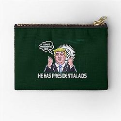 I have Presidential AIDS CoolShirtz Zipper Pouch