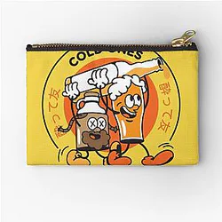 Cold Ones T-Shirt Zipper Pouch with Chad and Max