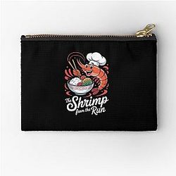 Cold Ones Shrimp Fried Rice Zipper Pouch