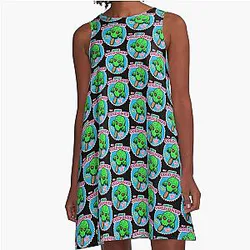 Great Cold Wear A-Line Dress
