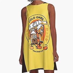Cold Ones Classic A-Line Dress
